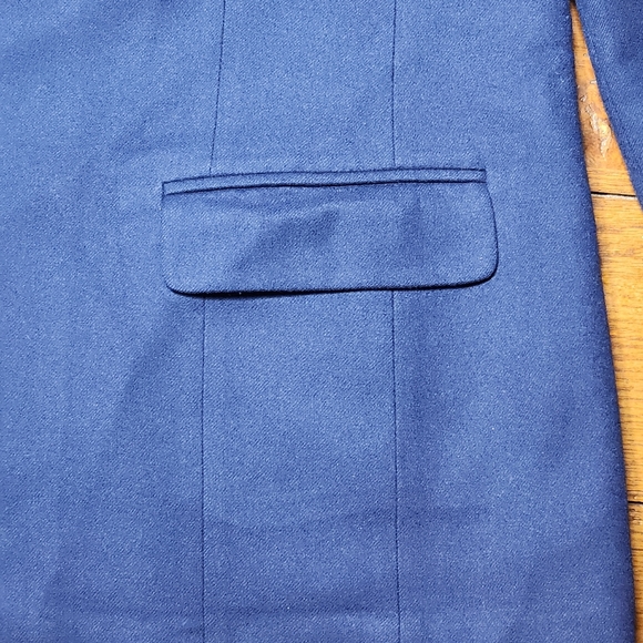 Vintage Pendleton Pure Virgin Wool Blazer – Navy – 18W – Made in USA - Picture 9 of 12